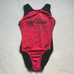 Pink GK Indiana gymnastics leotard